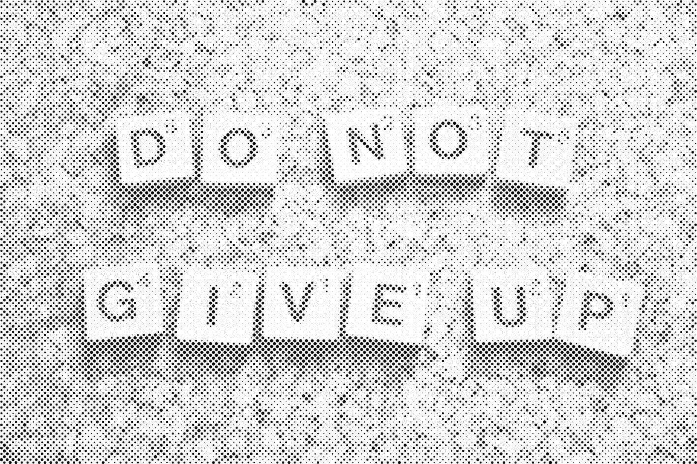 Don't Give Up - Dottingo