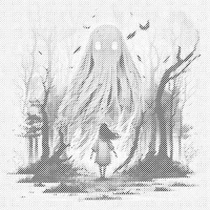 The Girl and the Forest Monster - Dottingo