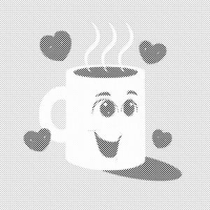 Love of coffee - Dottingo