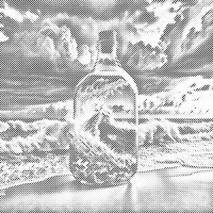 Sea in a bottle - Dottingo