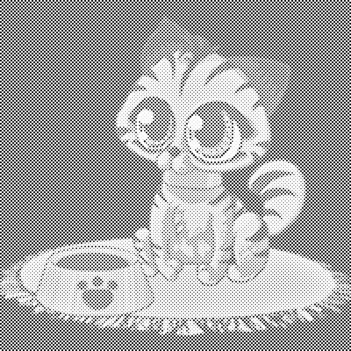 Kitty with Big Eyes - Dottingo