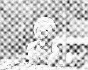 Bear in Hat - Dottingo