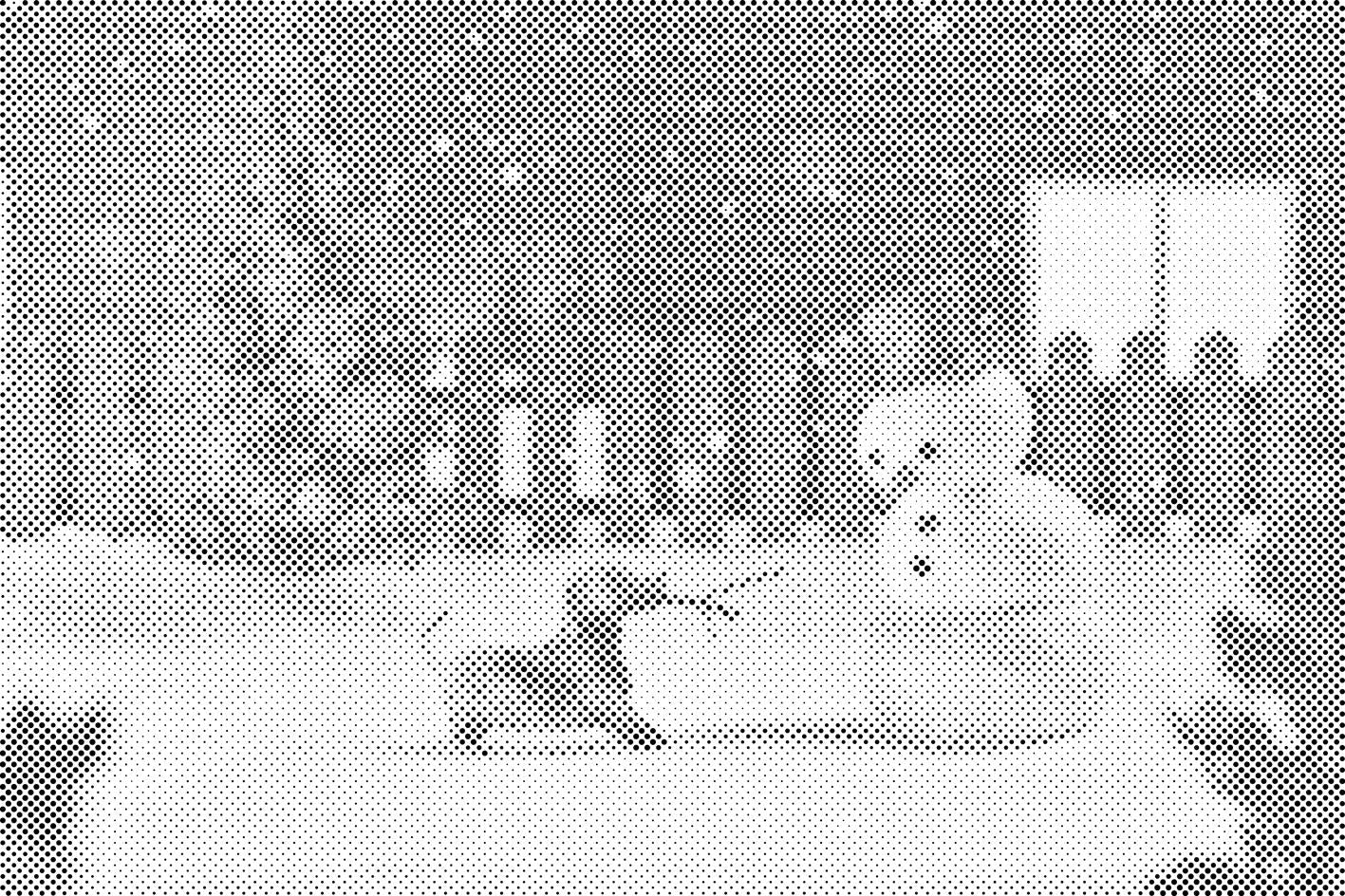 Snowman and Dog - Dottingo