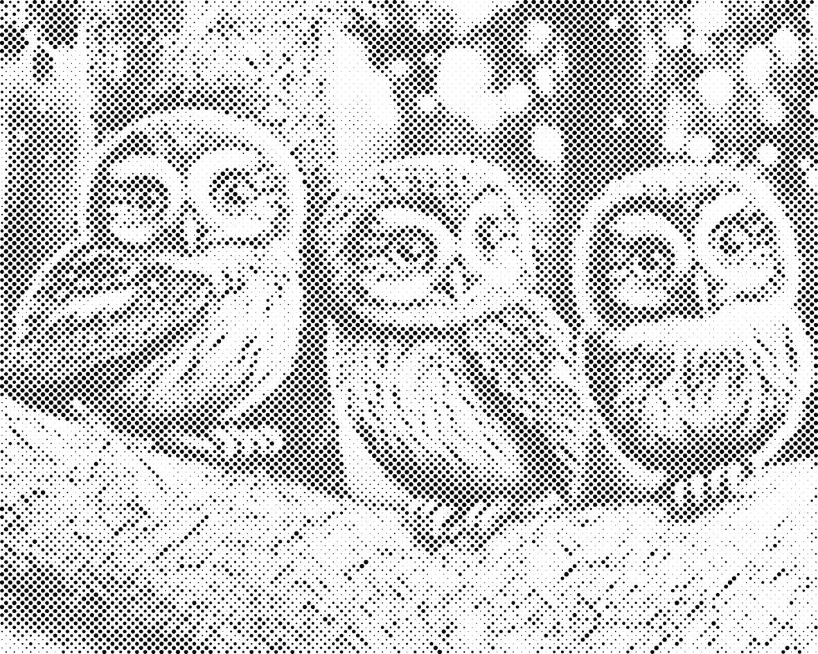 Three owlets - Dottingo