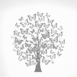 Butterflies Tree - Dottingo