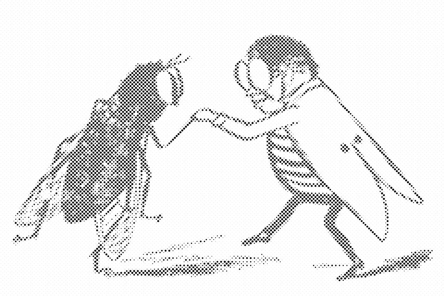 B/W Bug Dance - Dottingo