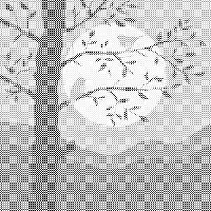 Bird silhouette - Dottingo