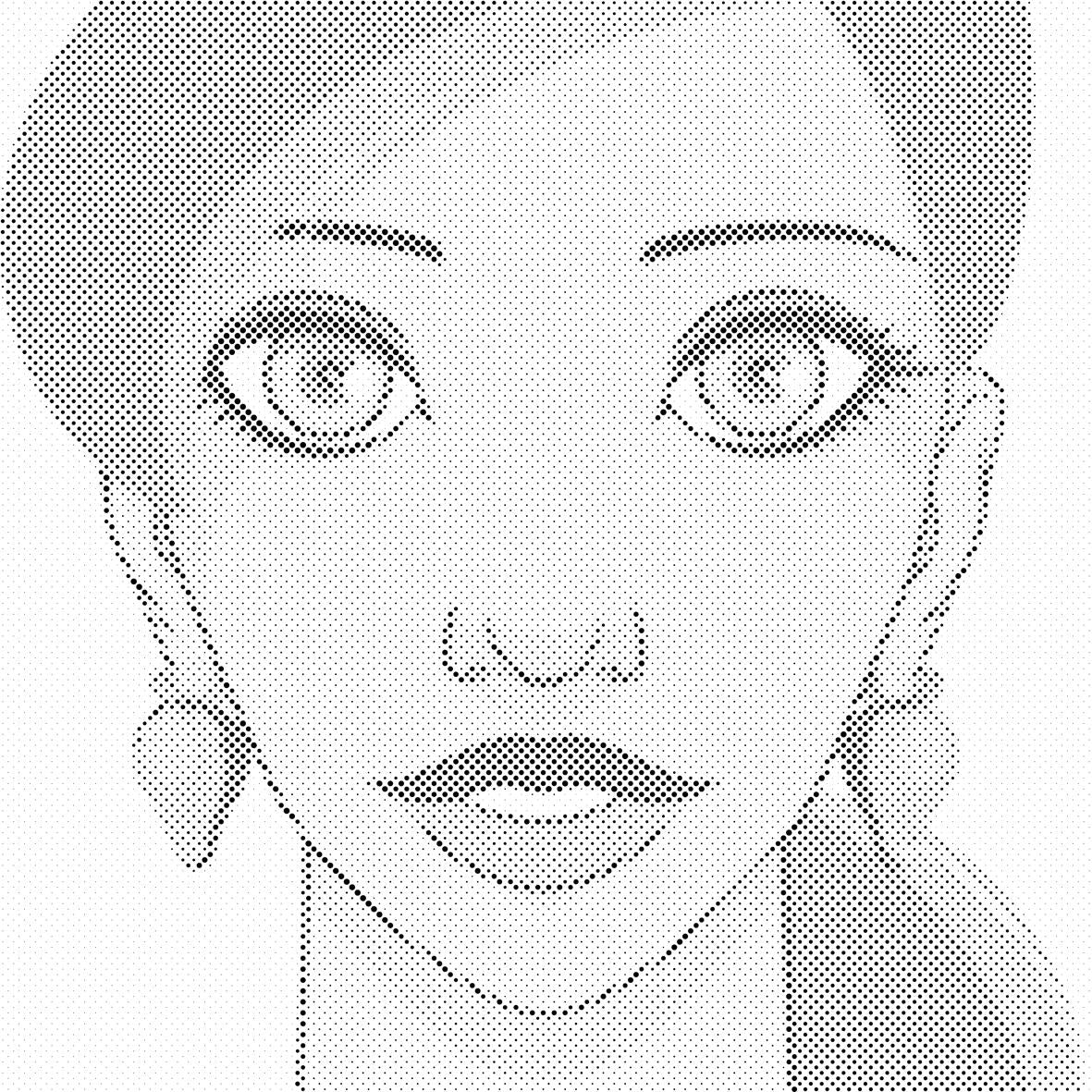 Woman with Strawberry Earrings - Dottingo