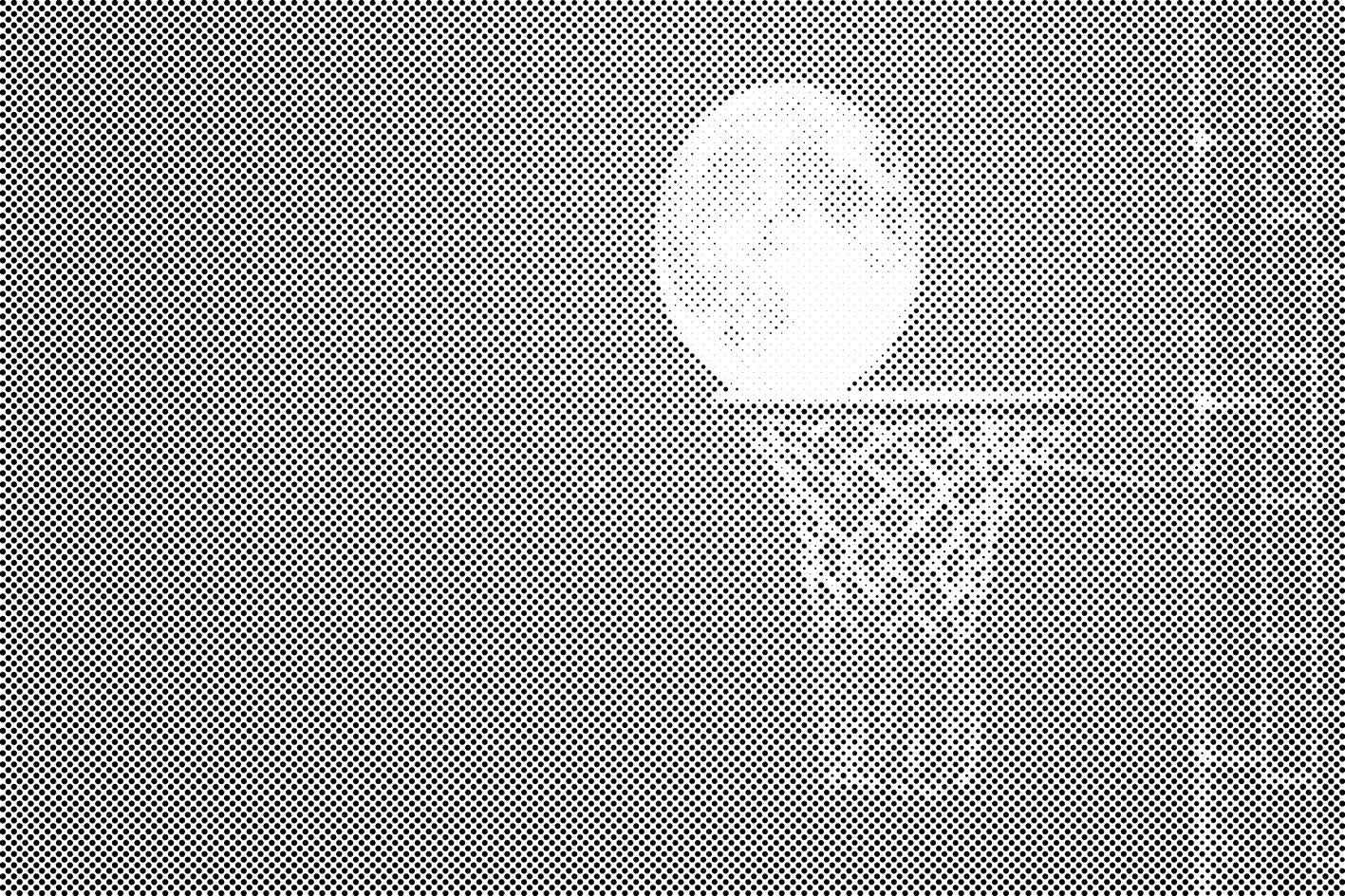 Basketball Full Moon - Dottingo
