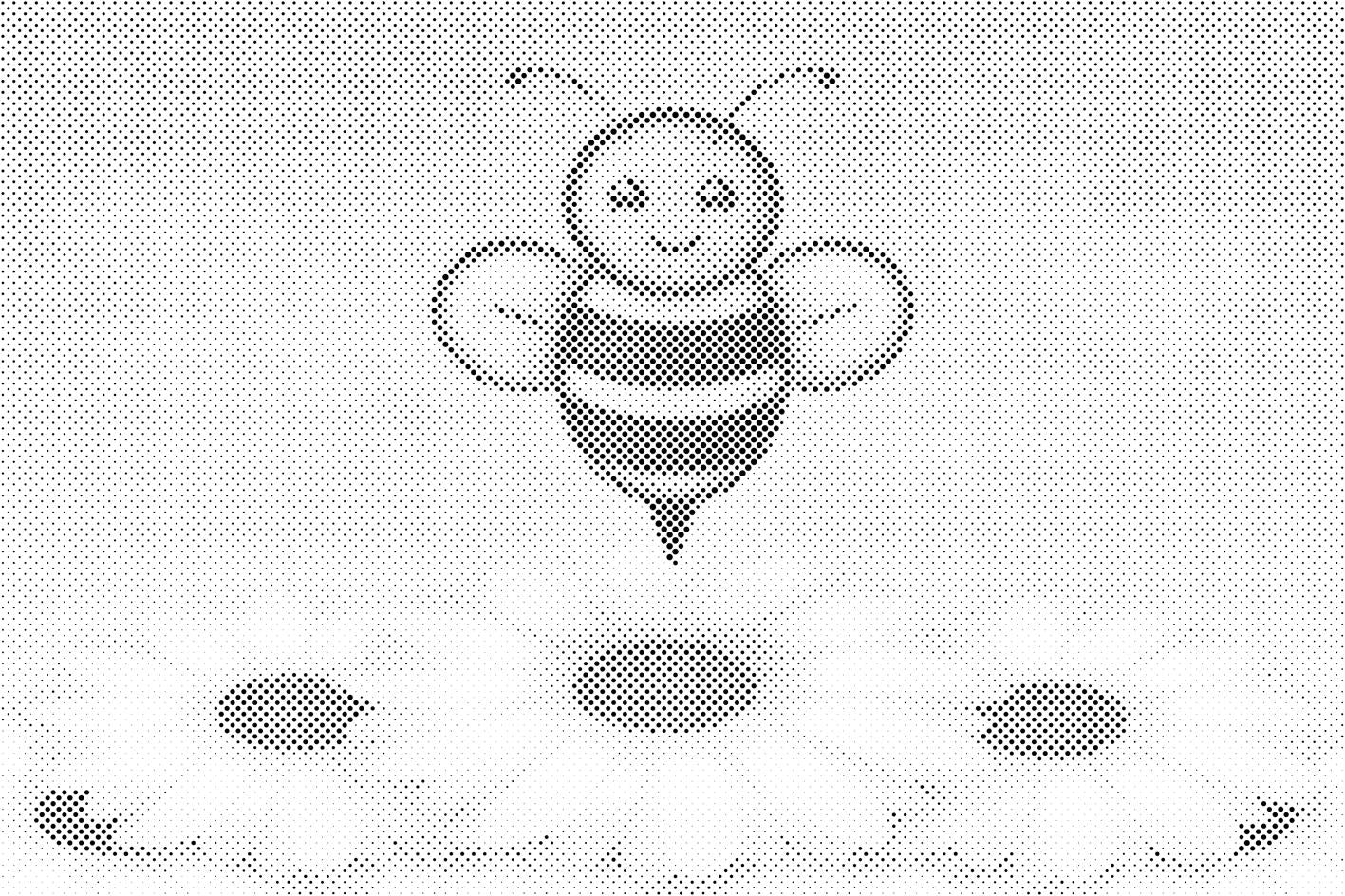 Cheerful Bee - Dottingo