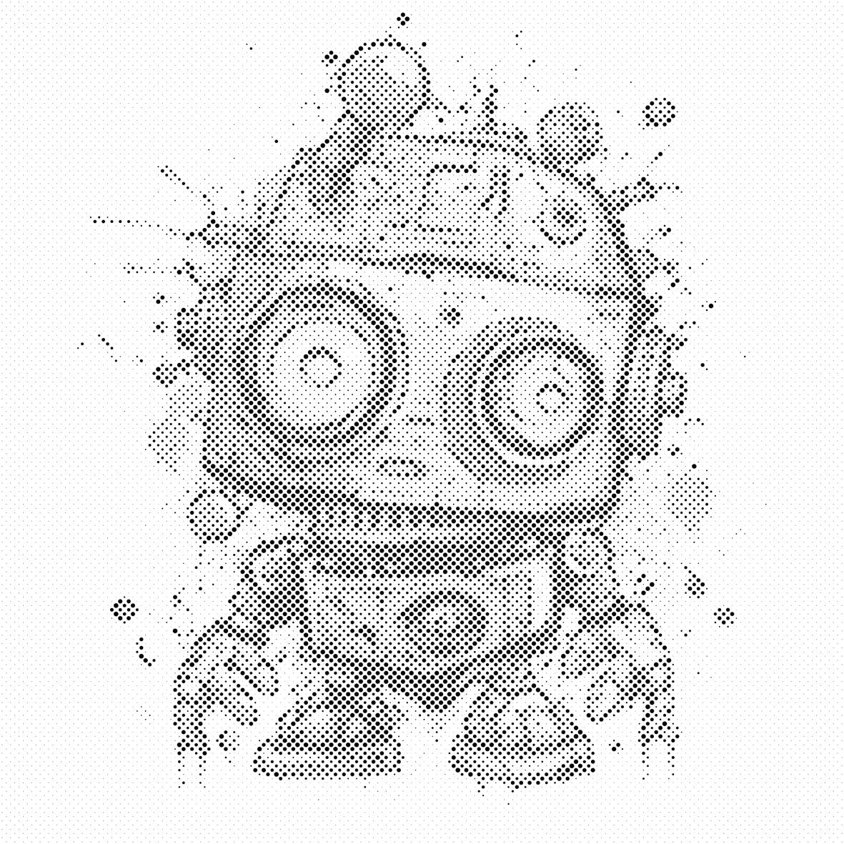 Cute Robot - Dottingo