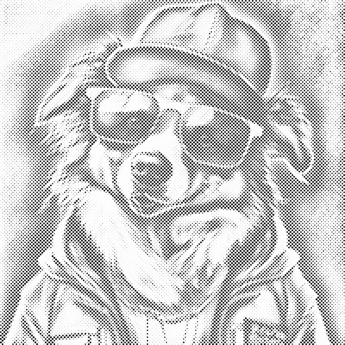 Dog with Stylish Glasses 3 - Dottingo