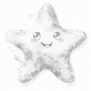 Happy starfish - Dottingo