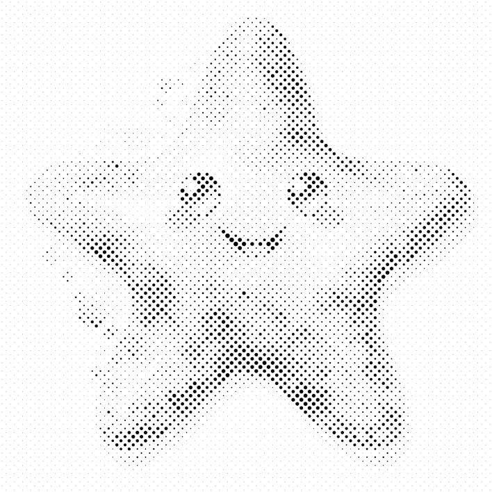 Happy starfish - Dottingo