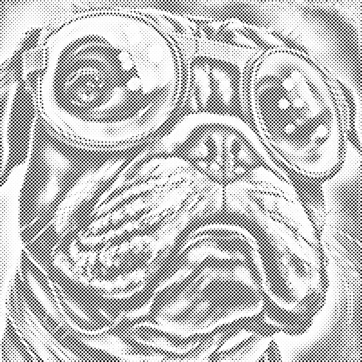 Dog with Stylish Glasses 2 - Dottingo