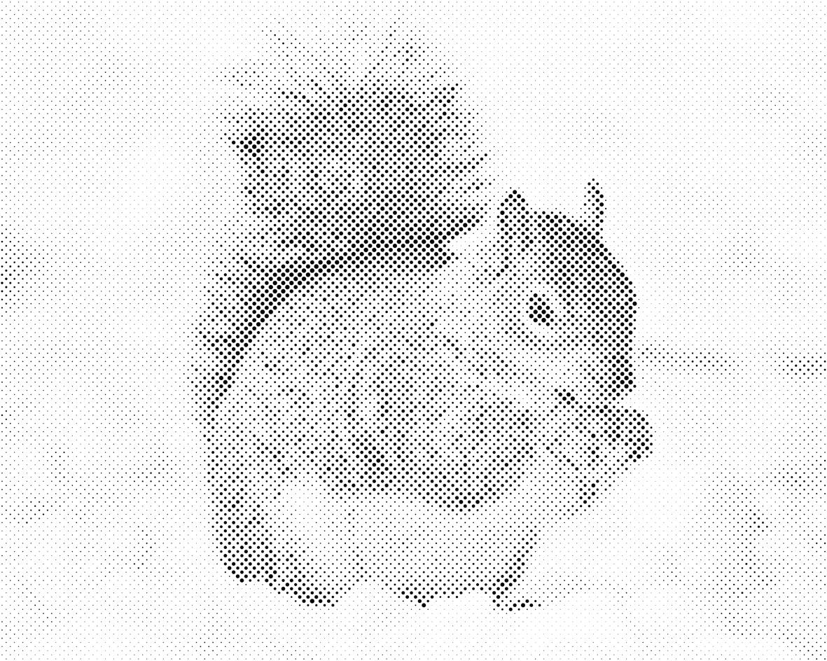 Squirrel with a Nut - Dottingo