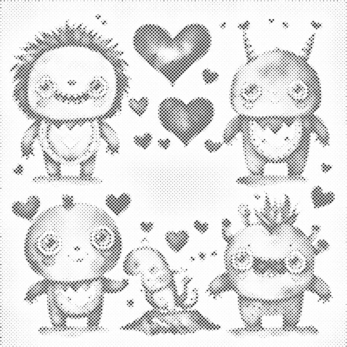 Monsters full of love - Dottingo